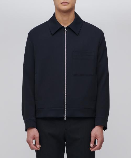 MUSINSA STANDARD Relaxed Jacket Dark Navy