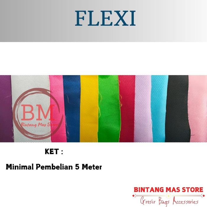 Bahan Tas Flexi  (PVC)/ kain tas flexi meter
