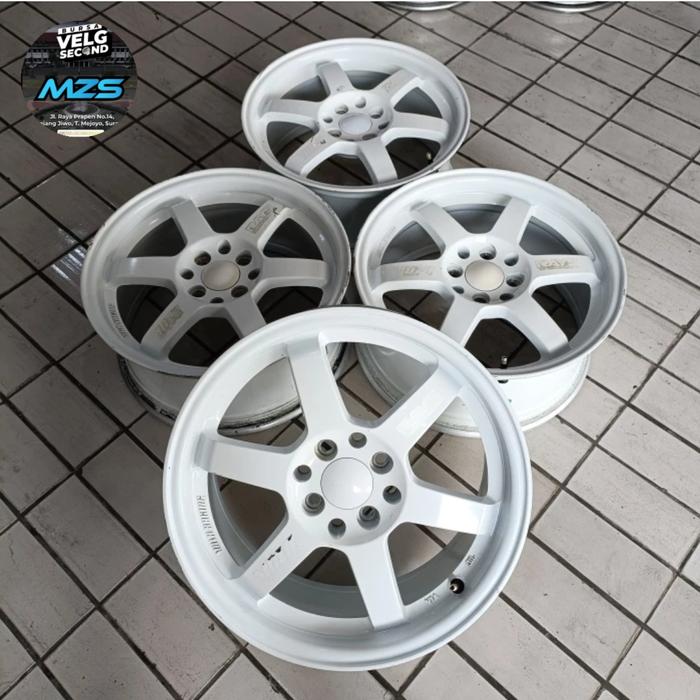 Velg second te37 ring 16 lebar 7 pcd 8x100/114 et 35