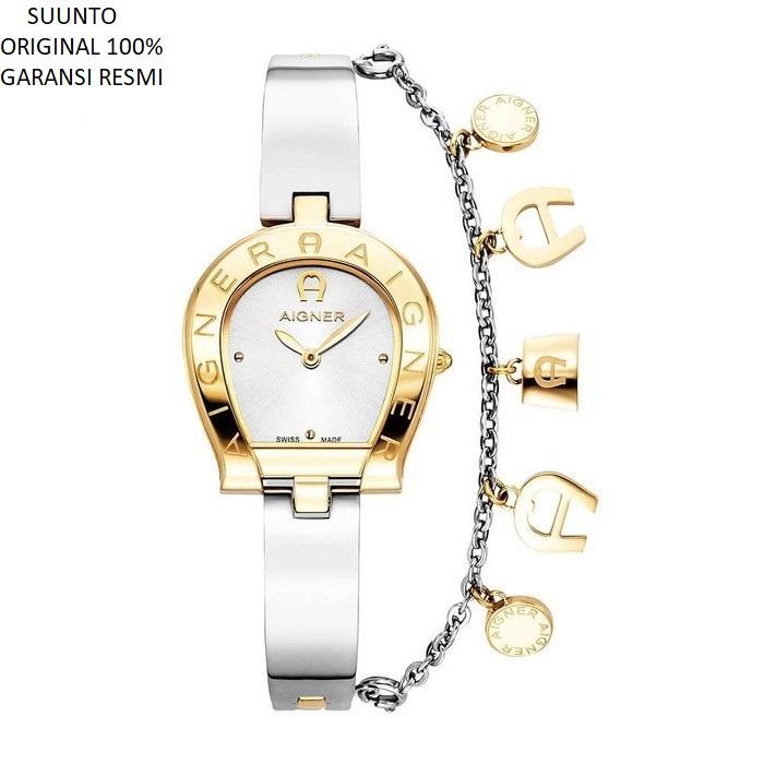 Jam Tangan Aigner Enna AGW.264001 Silver Gold Original & Garansi Resmi