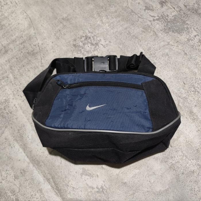 tas waistbag pria nike vtg navy bekas