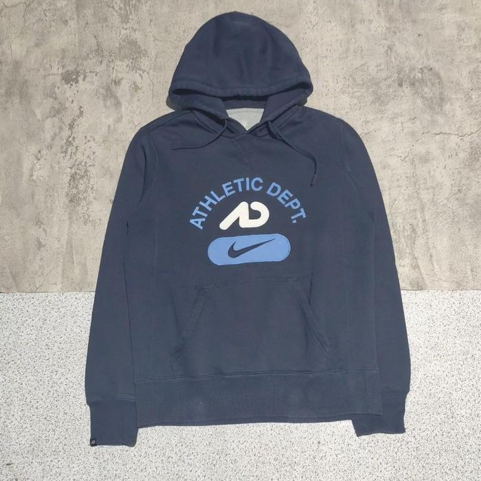 sweater hoodie pria nike athe navy bekas