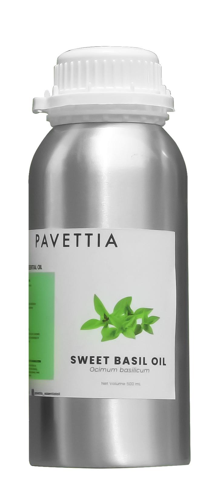 500 ml - minyak atsiri selasih / sweet basil oil
