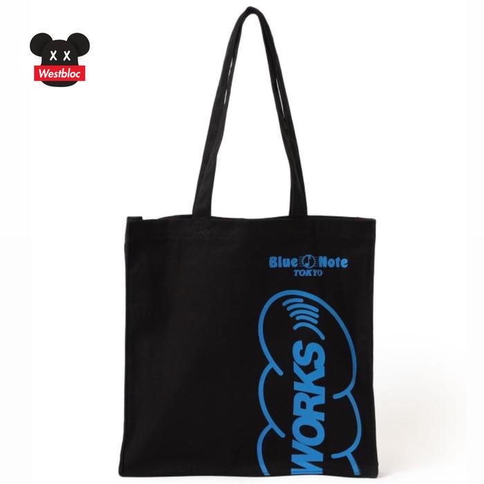 Blue Note Tokyo x Beams T Japan x Bookworks Tote Bag - Kaos Tee Jazz Music Vinyl Piringan Hitam Reco