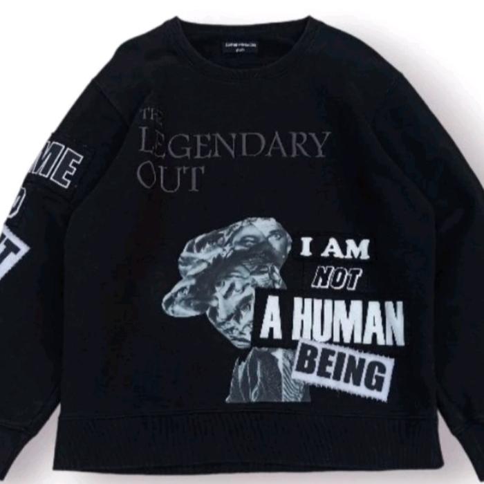 iam not a human being crewneck