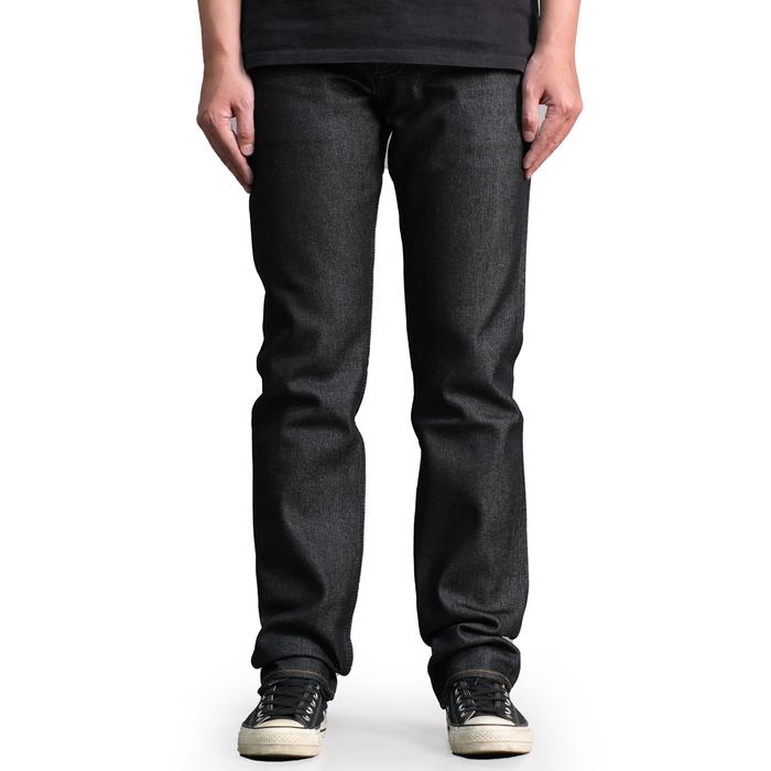 Mischief Denim - SL 001 Black Indigo - Celana Denim Slim Leg Non Selvedge