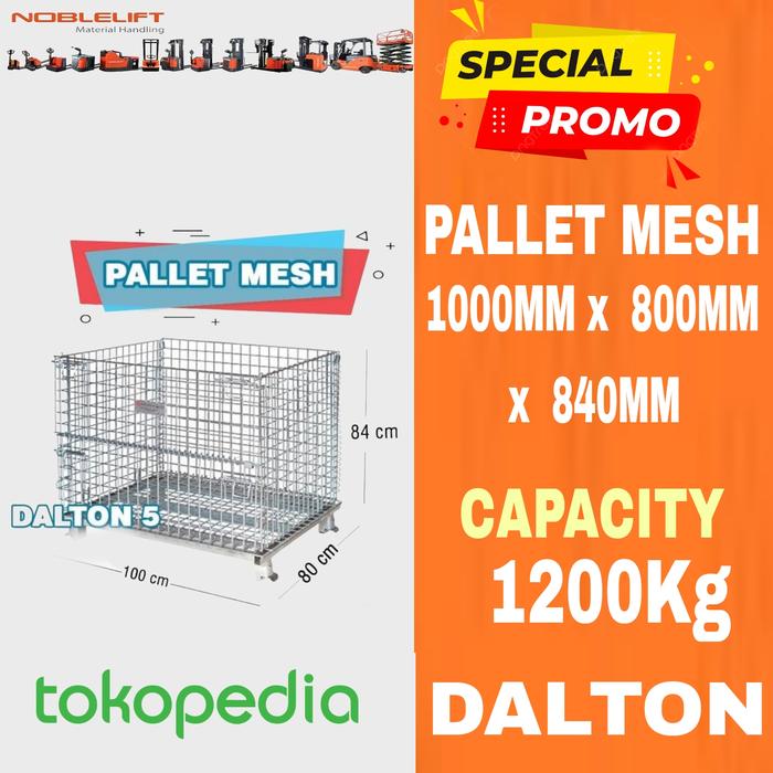 Pallet Mesh Sumo Dalton 1000mmx800mmx840mm Harga Terbaru 2025