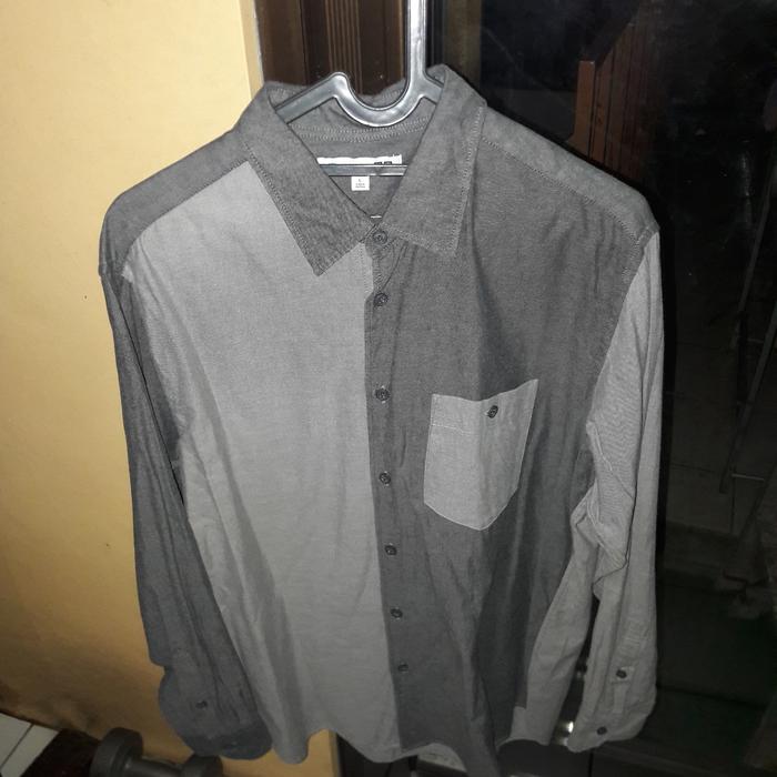 Kemeja Flannel Lengan Panjang Uniqlo JW Anderson Size : L (Bekas)