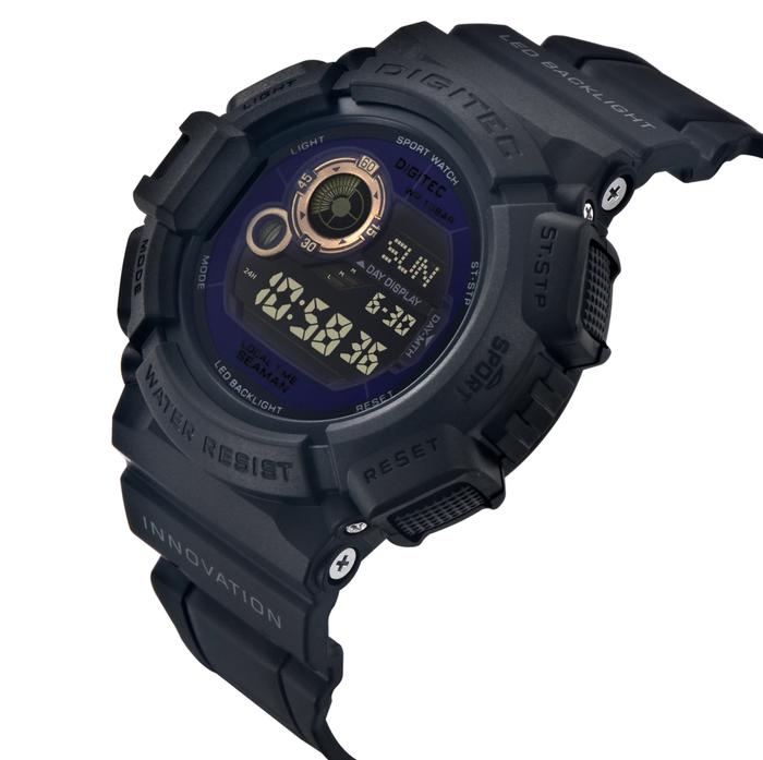 DIGITEC DG-5028T BGO-4B black jam tangan digital ORIGINAL