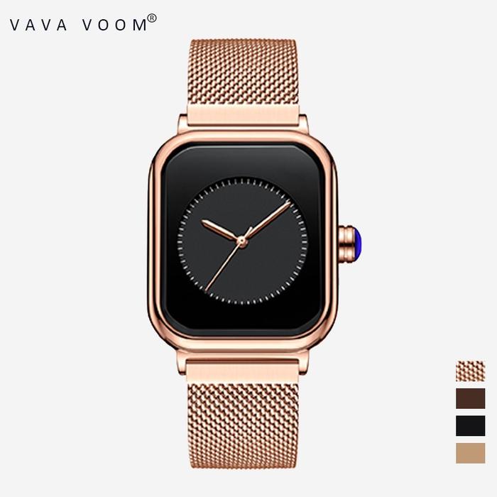 Jam Tangan Wanita Vava Voom original tali rantai pasir