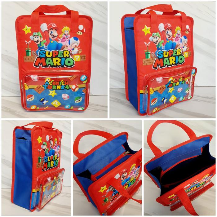 TAS MAP POCKET Data Bag Custom TOTE BAG ANAK Tas Les Bimbel Sekolah YOOGLE SERIES
