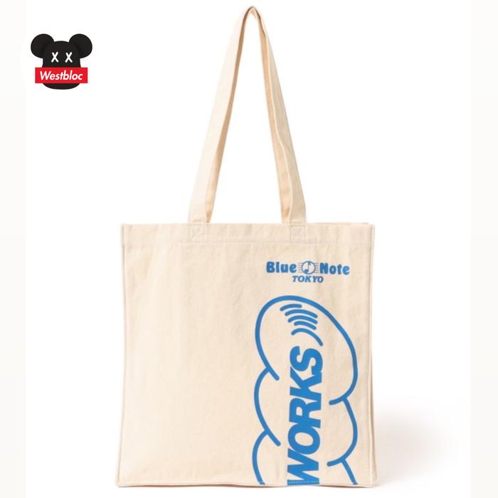Blue Note Tokyo x Beams T Japan x Bookworks Tote Bag - Kaos Tee Jazz Music Vinyl Piringan Hitam Reco