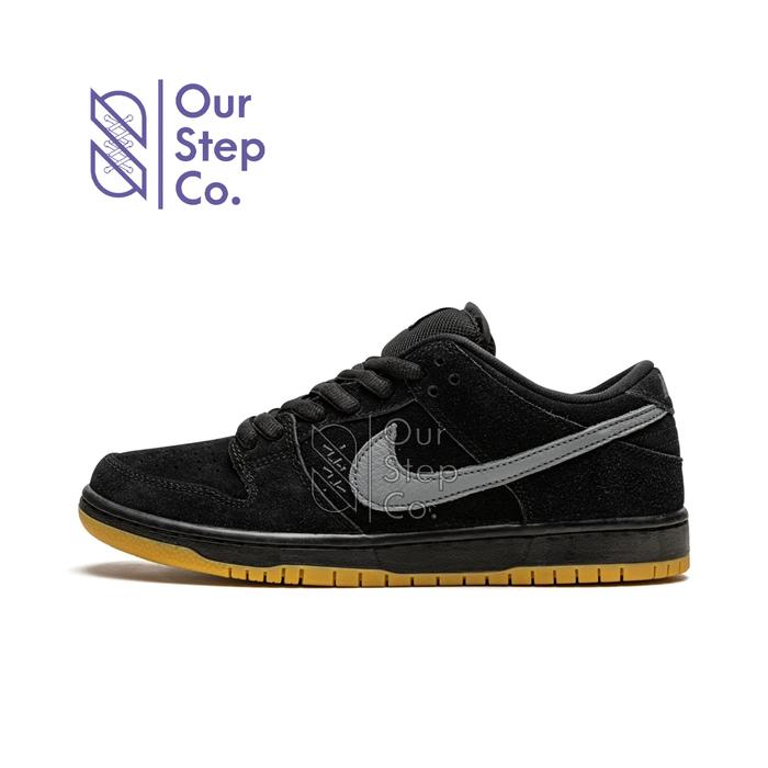 Sepatu Nike SB Dunk Low Black Gum BNIB Original