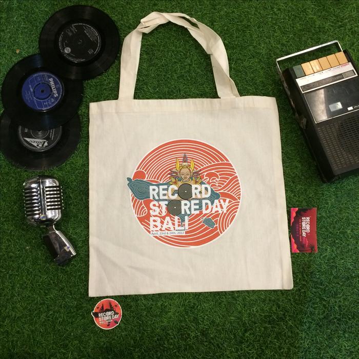 TOTE BAG RECORD STORE DAY BALI 2022 (PUTIH)