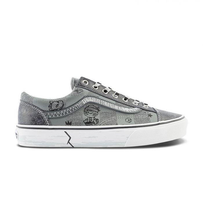 VANS STYLE 36 X HIRONO GREY BLACK ORIGINAL RESMI