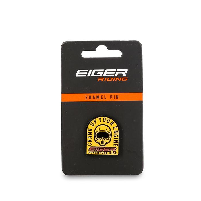 Pin Bros Eiger Original Acrylic X-Crank Up Your Engine Pin