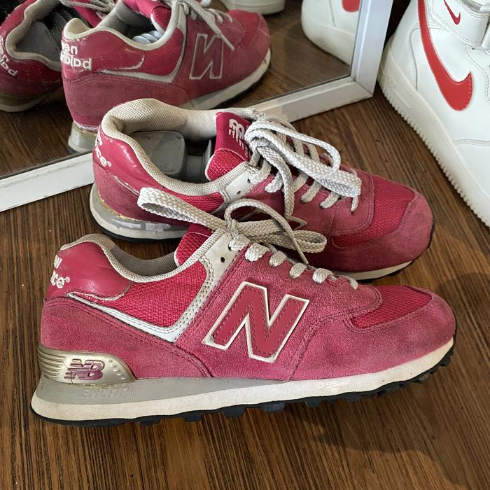 New Balance 574 Classic Magenta Original Murah - Sneakers second marke