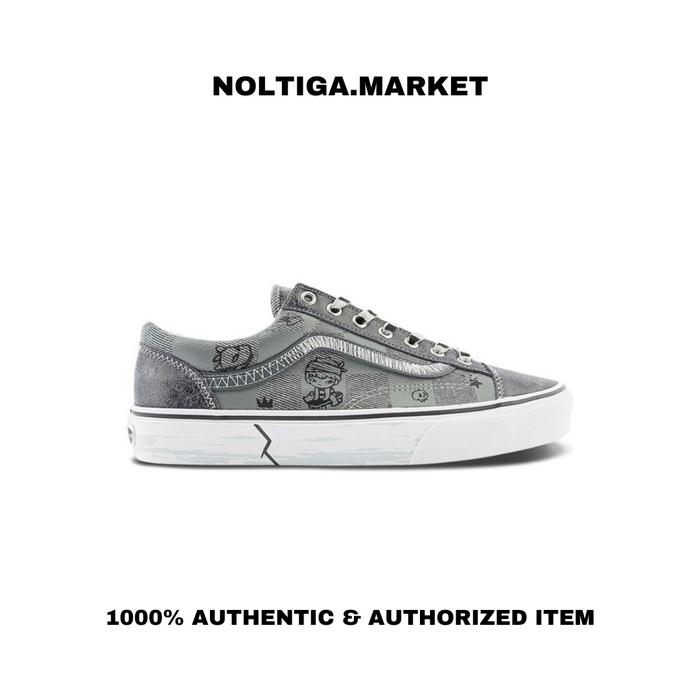 Vans Style 36 x Hirono Grey Black True White Original Resmi