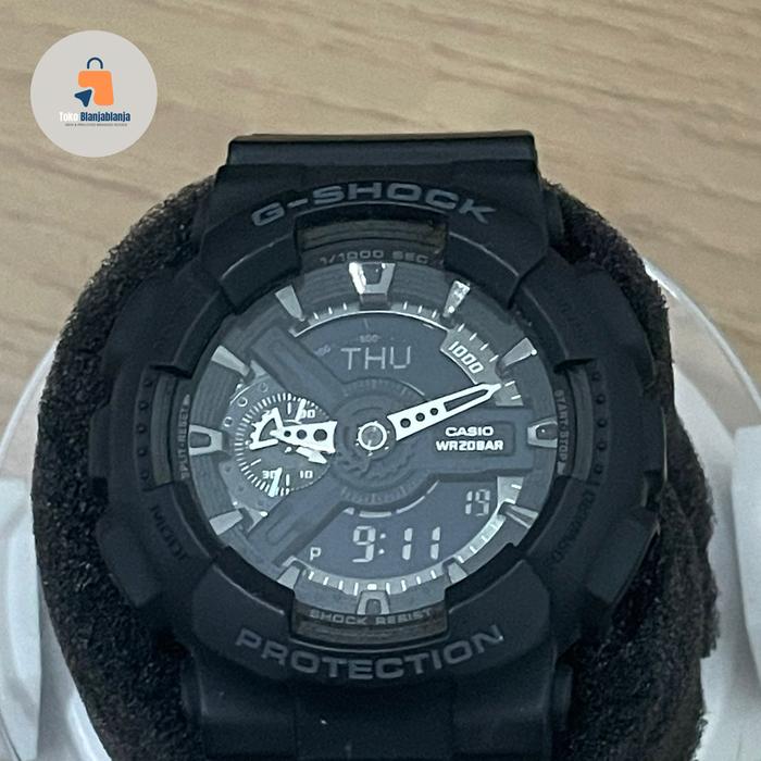 Jam Tangan Pria G-Shock GA-110-1BDR Original Second