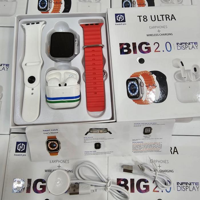 smartwatch T8 Ultra Jam tangan HP Android