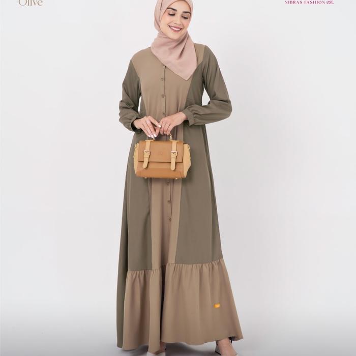 Baju Gamis nibras nbrs Resya 105
