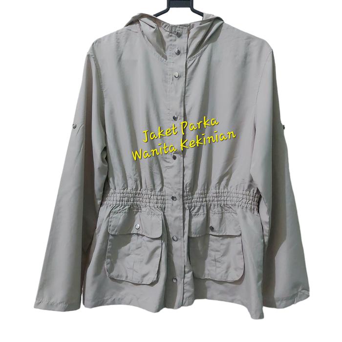 Jaket Parka Wanita Kekinian Size M / Jaket Parka / Thrift / Jaket Murah