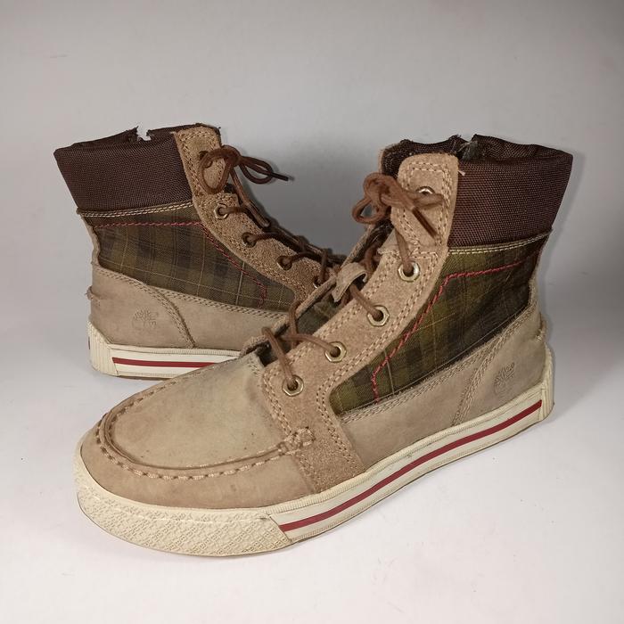 Timberland original Leather sneaker 35 size women shoes