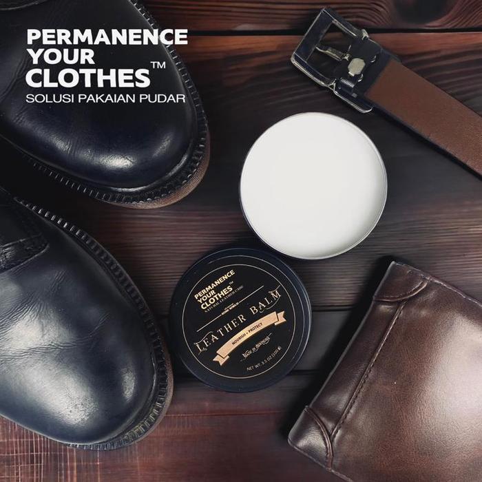 Borong Permanence Your Clothes - Leather Balm Wax Balsam Semir Pembersih Sepatu Perawatan Sepatu Tas