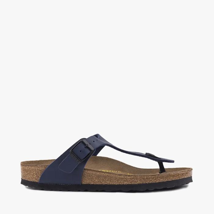 Birkenstock Gizeh Thong Regular Sandal Casual Pria Original - Blue