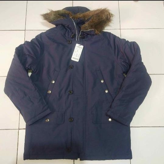 Jaket Pria Winter Wear Tundra Moose Ori Size S Warna Navy Blue Preloved