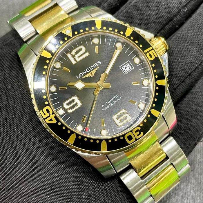 Longines Conquest L3.830.4.52.6 Jam Tangan Mekanis Sporty-Chic