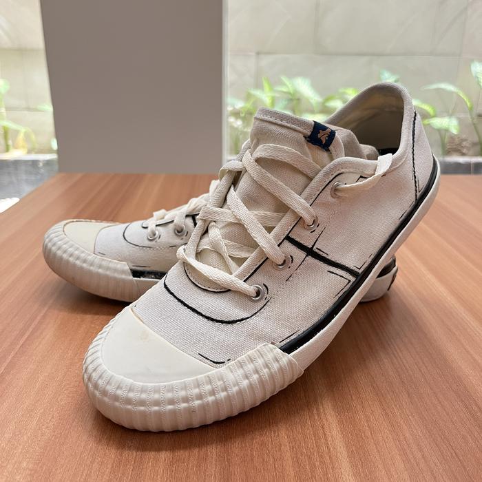 Brodo Sneakers Vulcan Low Off White Custom Series Limited Editon