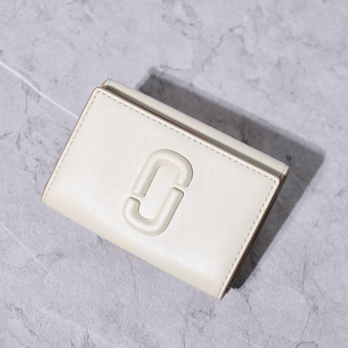 MJ The J Marc DTM Trifold Wallet in Cloud White