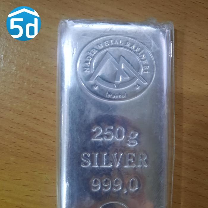 perak batangan 250 gram nadir