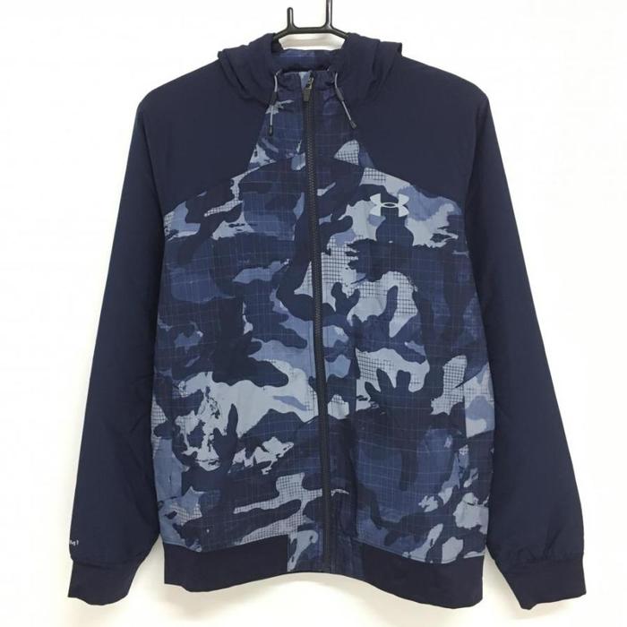 Jacket Under Armour hoodie Blue Camo original