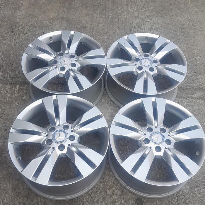 Velg oem mercy C cllas W204 R17 pcd 5*112 lebar 7,5/8,5 et47/58 Ronal..4pcs