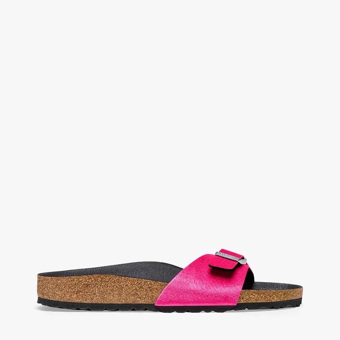 Birkenstock Madrid Textile (Regular) Original Sandal Wanita - Velvet Pink
