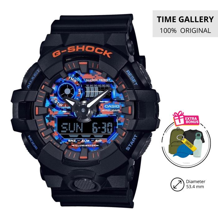 Jam Tangan Pria 100% Original Casio Ori G-Shock ga-700ct-1adr ga700ct1adr ga700ct 1a 1 700 watches