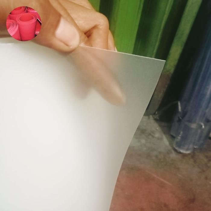 muka pvc pasir clear t 0.5mx70cmx100cm