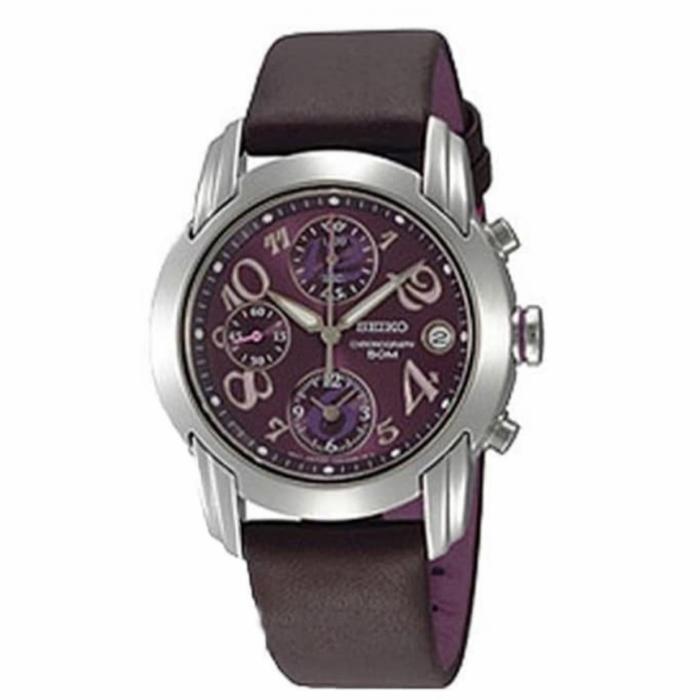 Seiko SND871#SND871#SND871P1#Seiko SND871P1#Jam tangan wanita Seiko Chronograph SND871P1