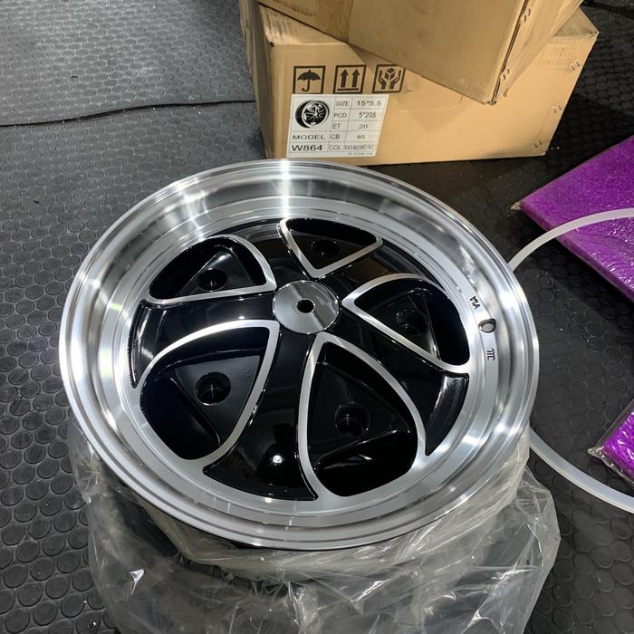 Velg vw empi rabel rdw r15 baut 5 jauh