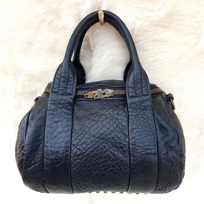 Tas Alexander Wang Selempang Sling Bag Handbag Hitam Kulit Asli Wanita