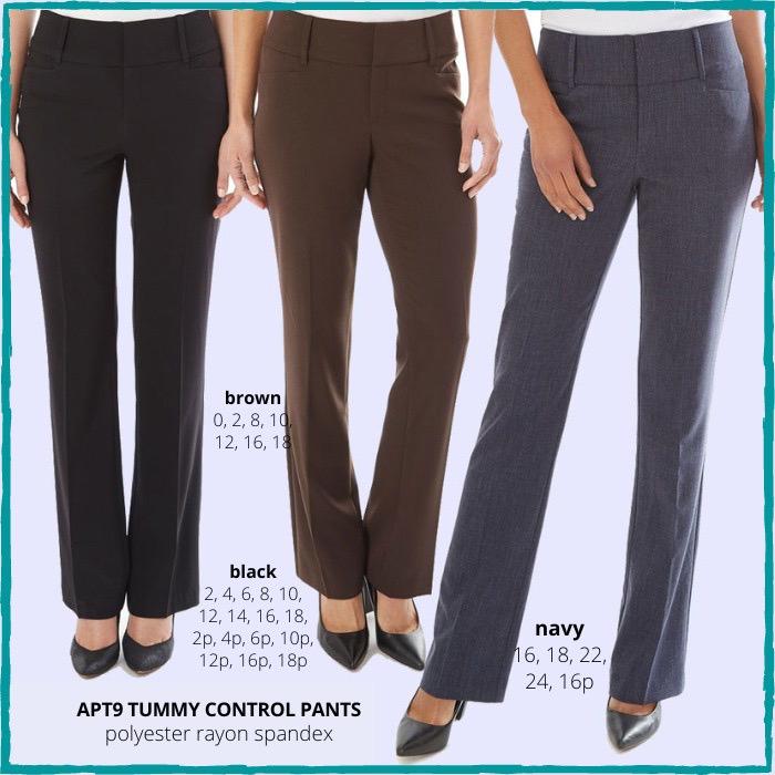 Celana Bahan Wanita Murah Formal (APT9 Magic Tummy Control Pants 4 Warna)