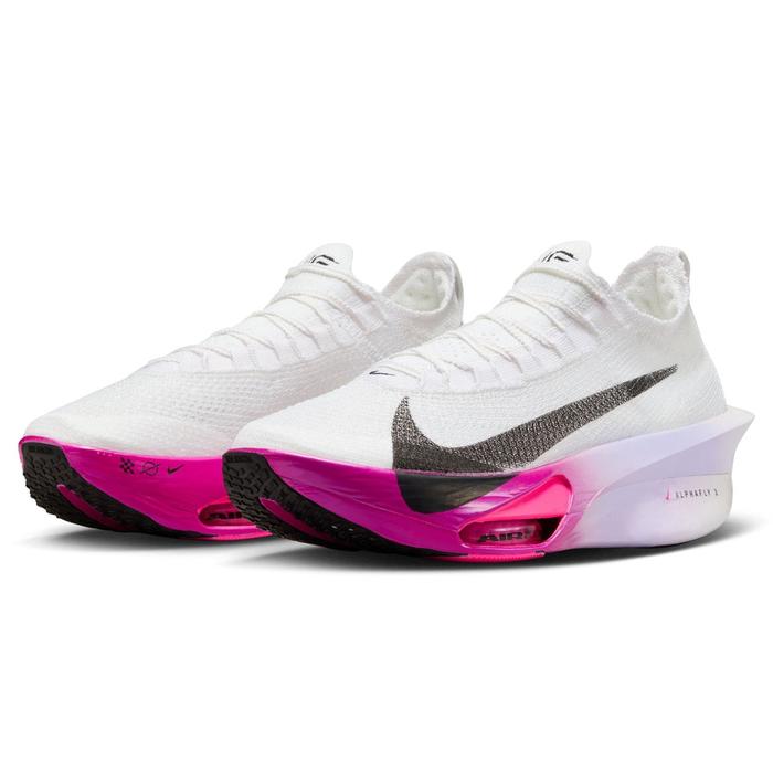 Sepatu / Alphafly 3 / White/Vivid Grape / Original