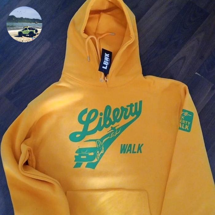 Hoodie LBWK Kuning, Original LBWK, Size L