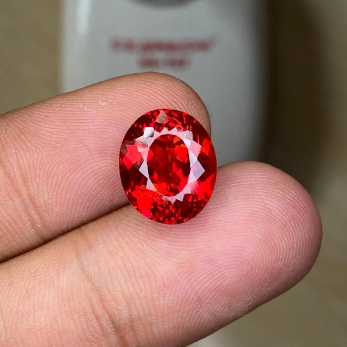 Ruby pigeon blood Burma sertifikat