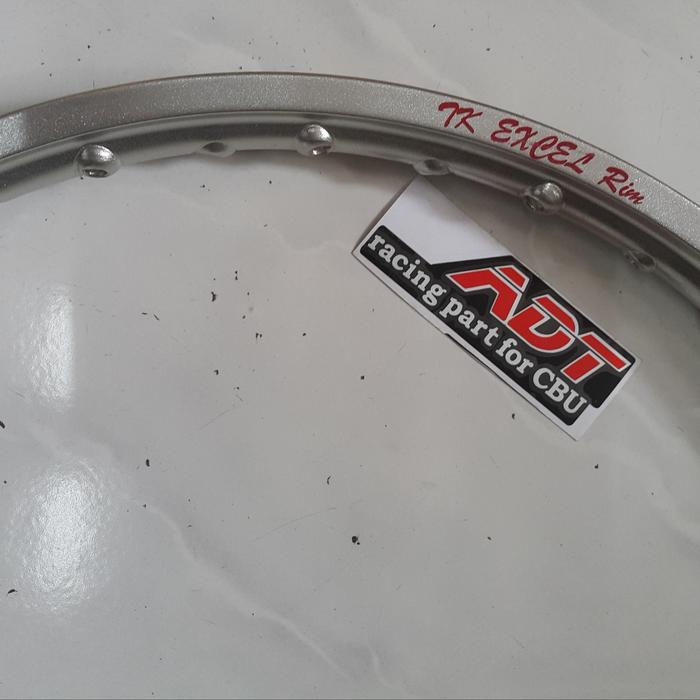 velg tk excel kulit jeruk silver 17 x 215