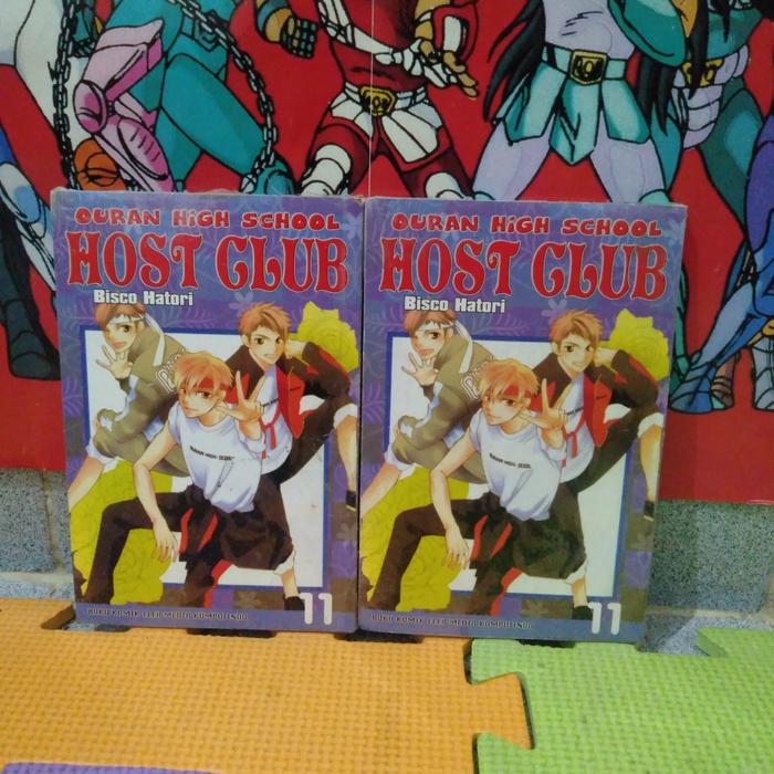 komik ouran high school host club 11 segel