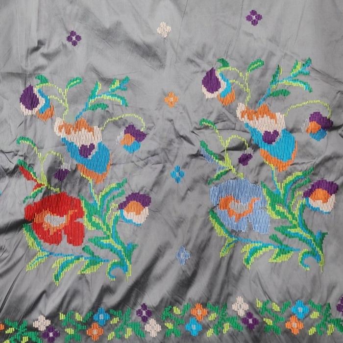 Kain Bunga Lagosi New Motif (meteran bahan rok/sarung dsb)