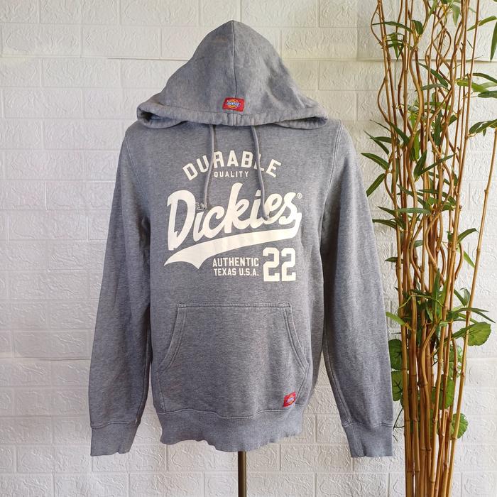 HOODIE DICKIES AUTHENTIC TEXAS USA 22, SIZE M (SECOND BRANDED) ABU-ABU, PT180